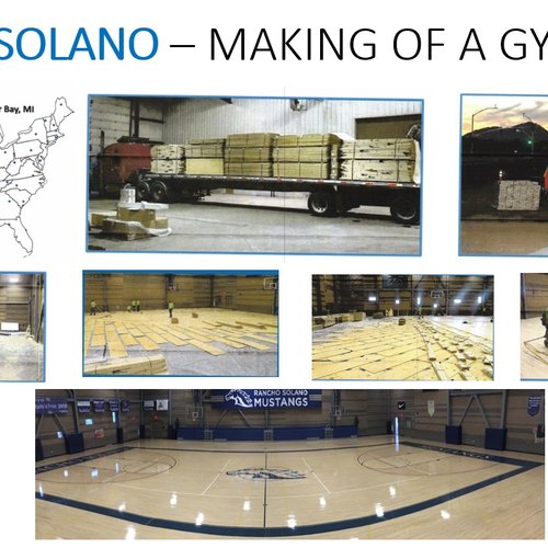 Rancho Solano Prepatory School Via de Ventura Scottsdale AZ Gym Floor