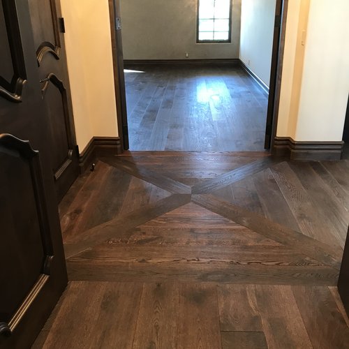 x marks the spot at Artisan Wood Floor in Phoenix, AZ