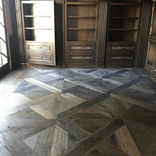 x grid flooring at Artisan Wood Floor in Phoenix, AZ