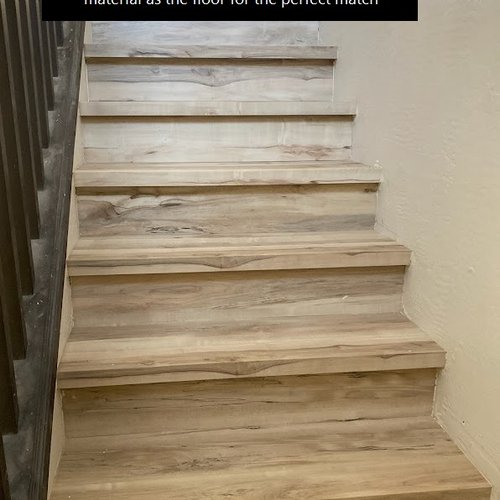 Square Stairnosing in Phoenix, AZ at Artisan Wood Floor