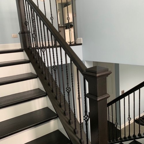 Stairs and flooring in Phoenix, AZ at Artisan Wood Floor